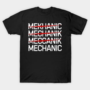 Mechanic-funny T-Shirt